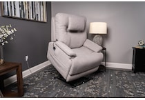 flxd grey recliner   