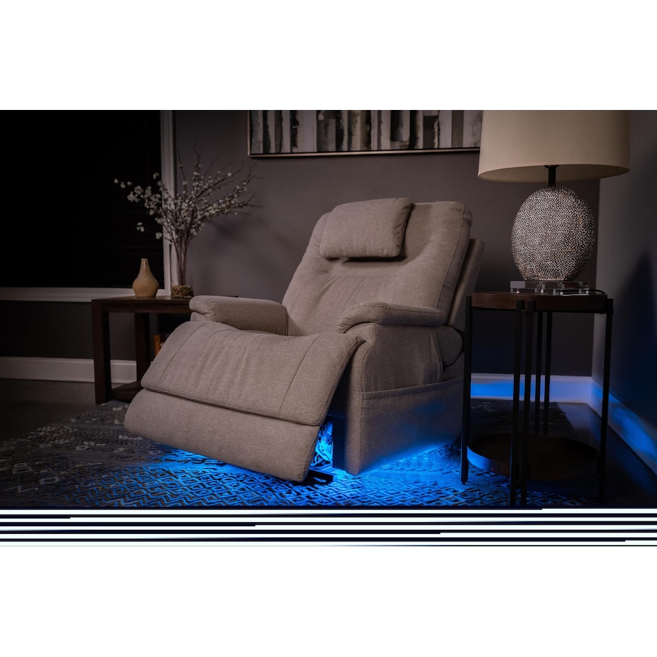 flxd grey recliner   