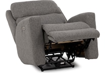 flxd grey recliner z  