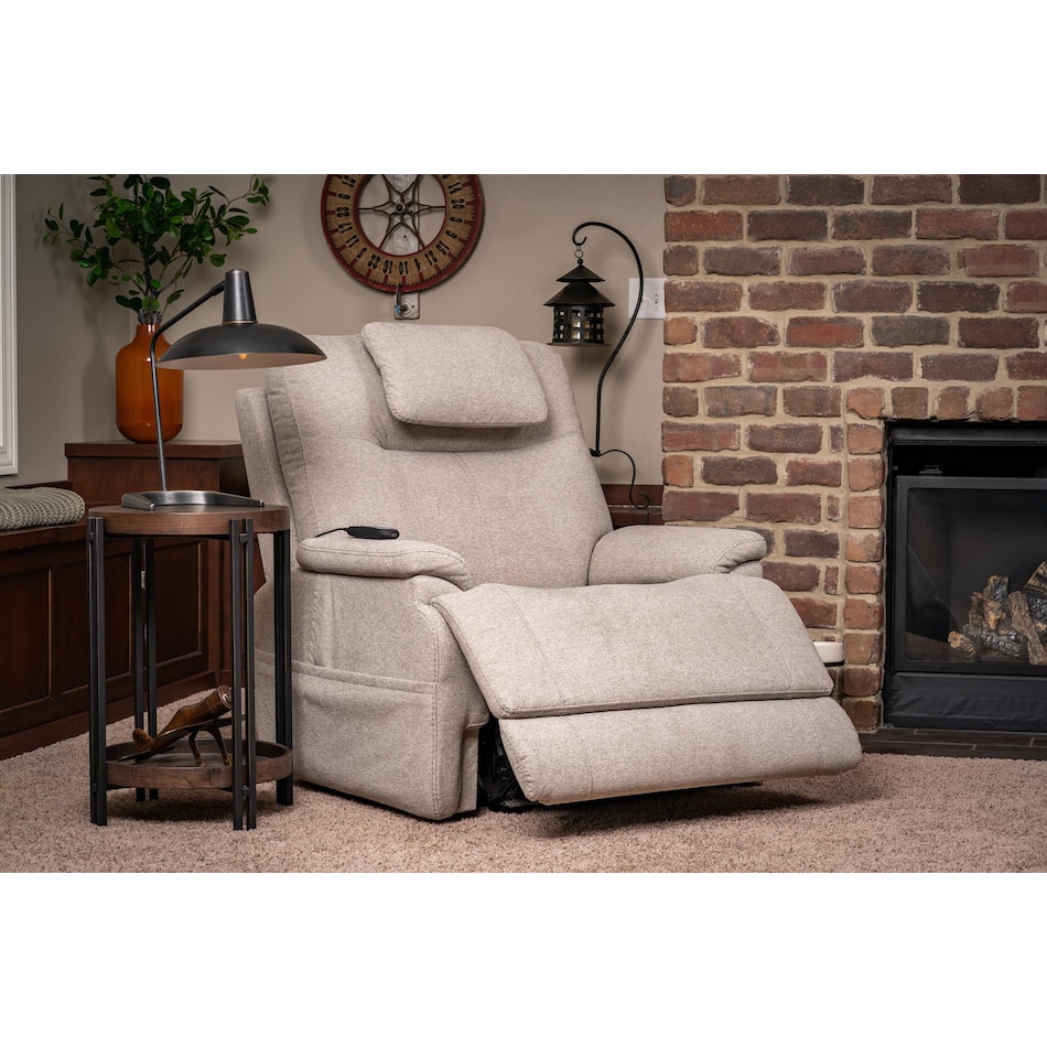 flxd grey recliner   