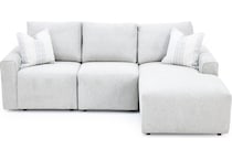 flxd grey sta fab sectional pieces pkg  