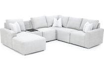flxd grey sta fab sectional pieces qpkg  