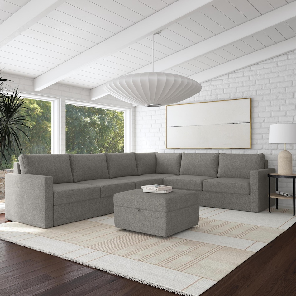 flxd grey sta fab sectional pieces pkg  