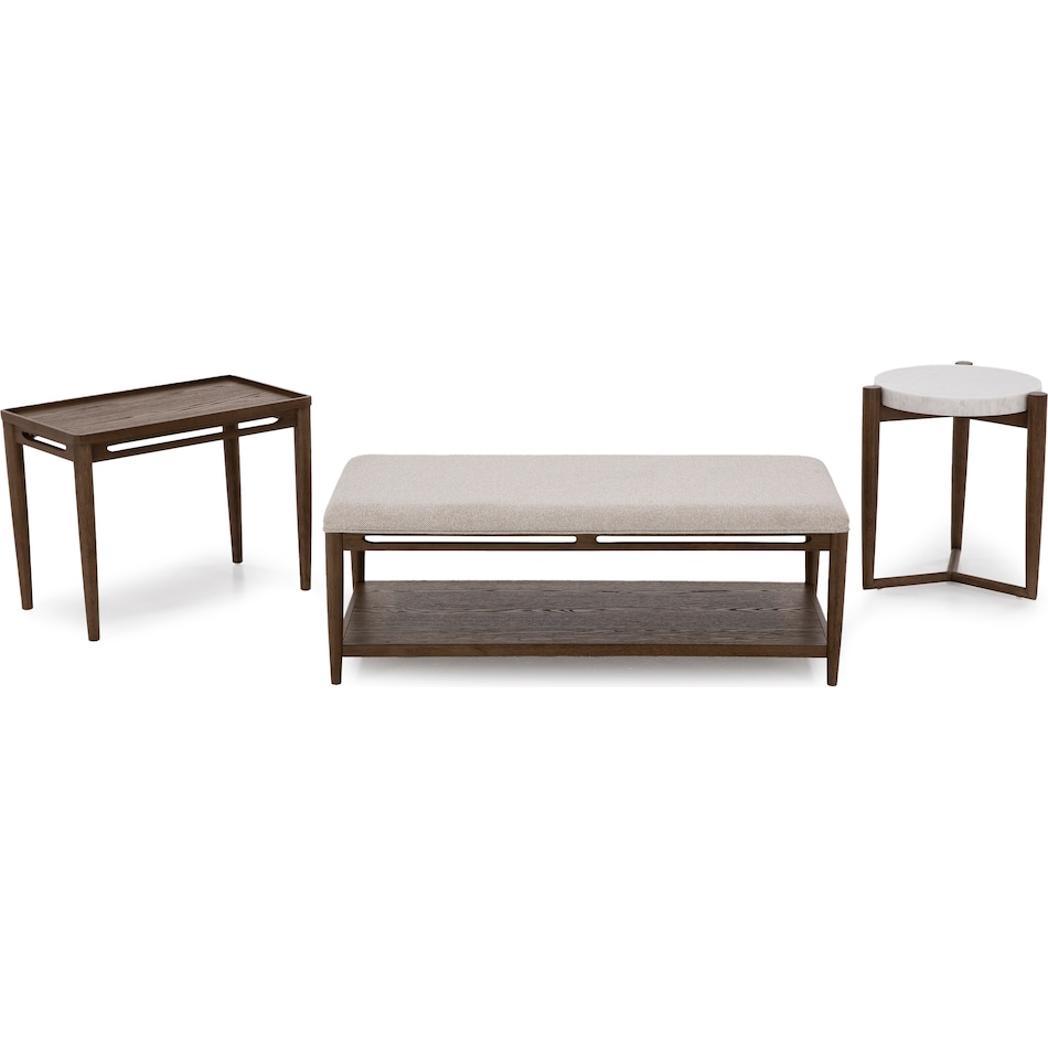 flxd medium brown oak cocktail table vrn  