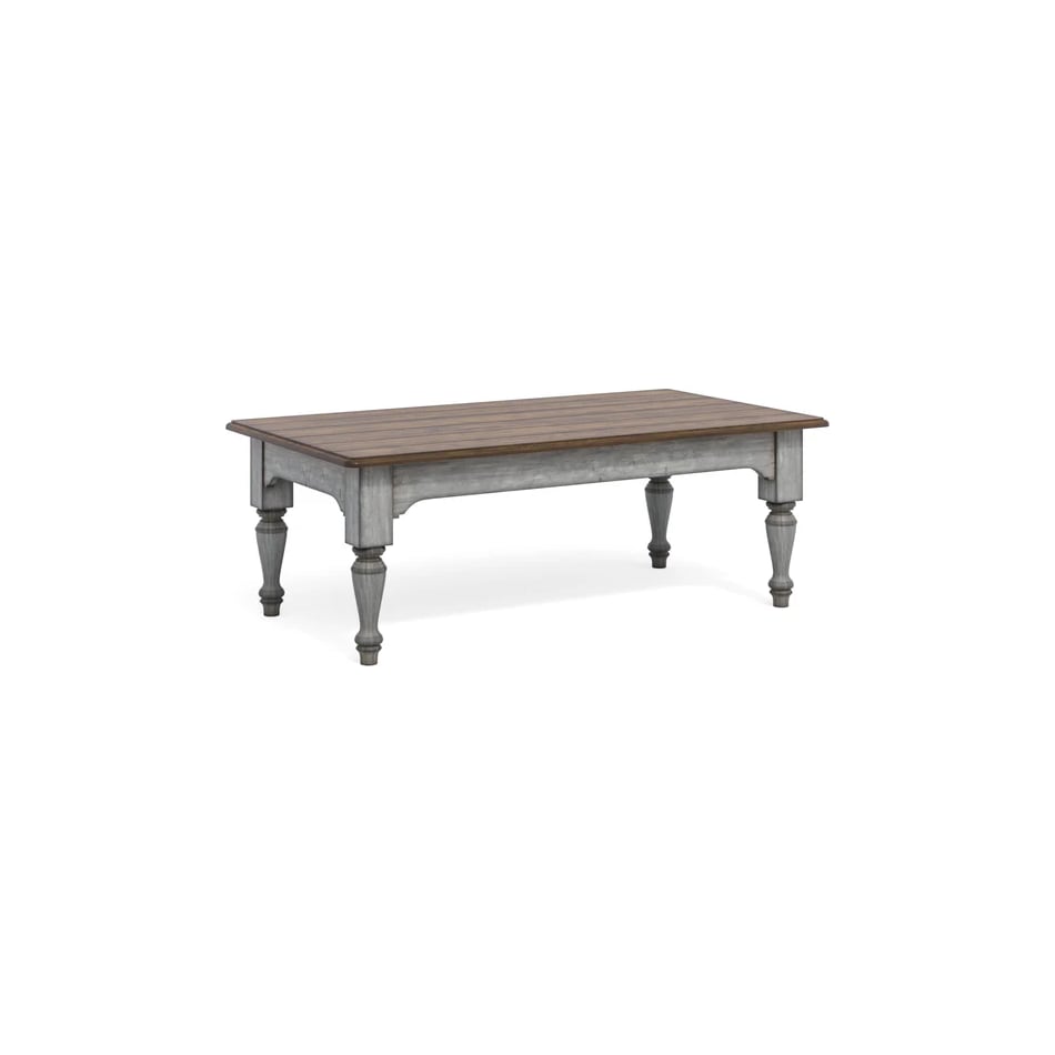 flxd medium brown tops graywash ba   gunmetal finish cocktail table plm  