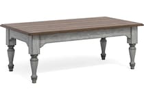 flxd medium brown tops graywash ba   gunmetal finish cocktail table plm  