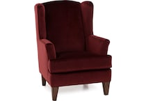 flxd red accent chair z  
