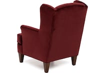 flxd red accent chair z  