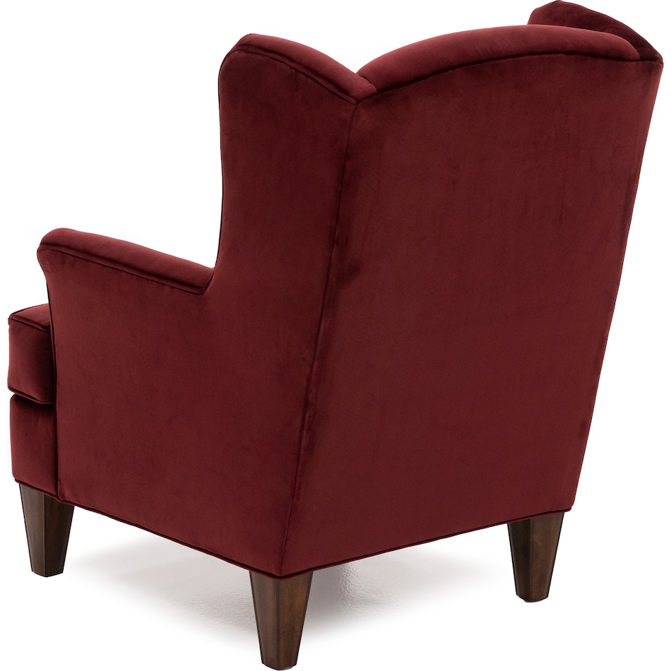 flxd red accent chair z  