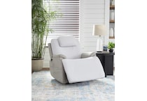 flxd silver recliner   