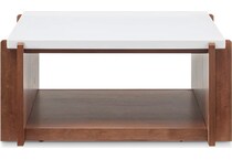 flxd warm walnut faux co cocktail table lnc  