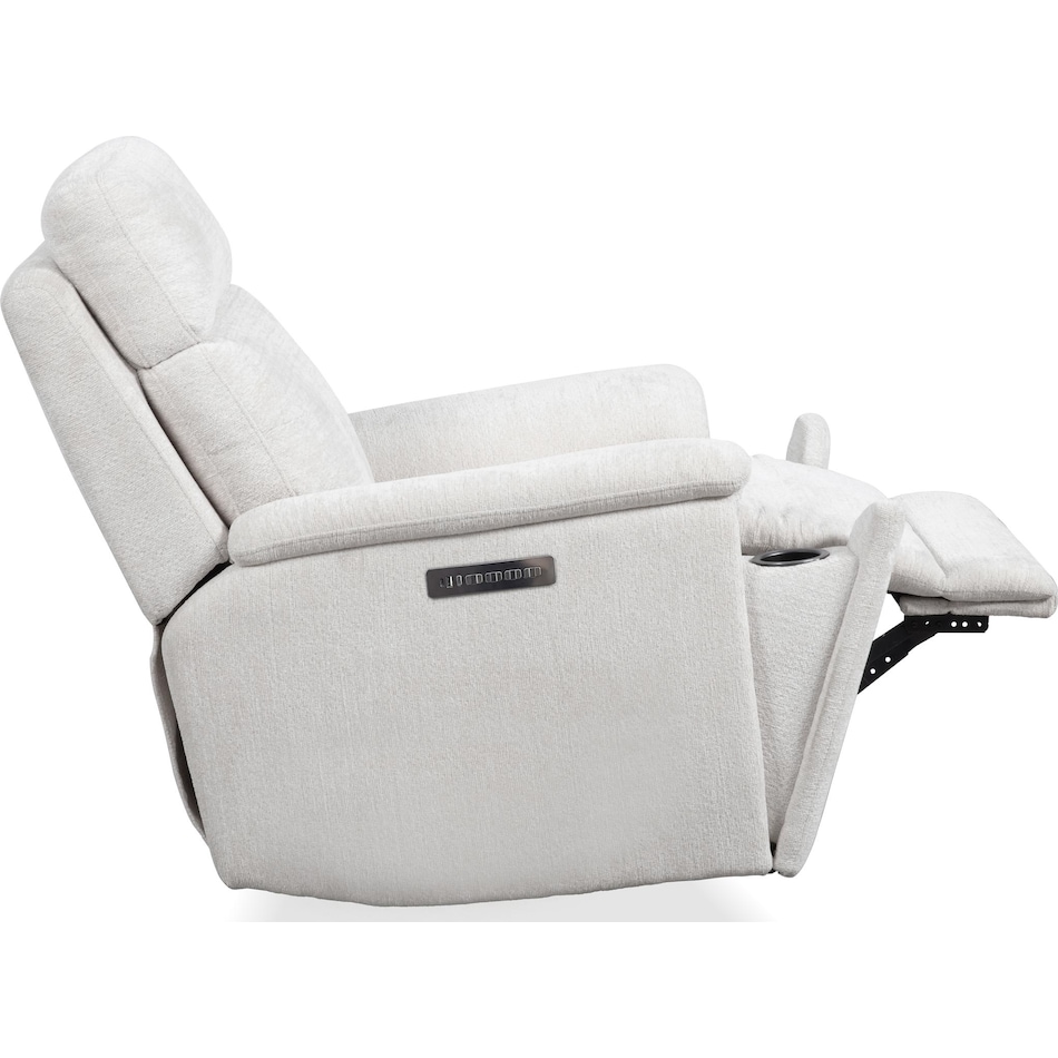 flxd white recliner mto  