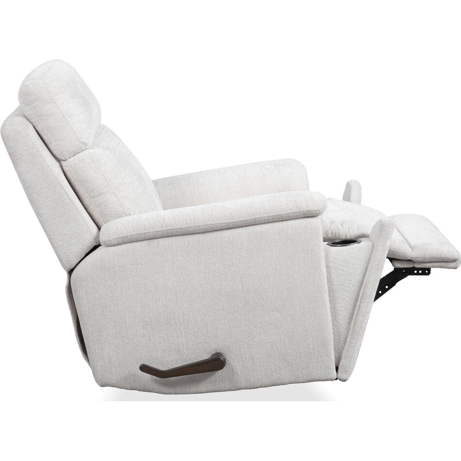 flxd white recliner mto  