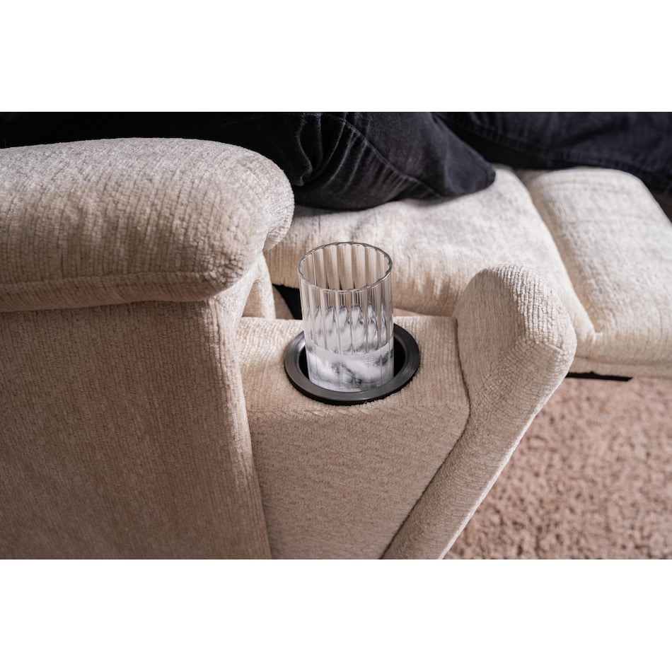 flxd white recliner mto  