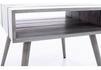 foremost worldwide co ltd grey end table   