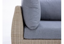 fori wicker h   sunbrella cast slate   to  inches   