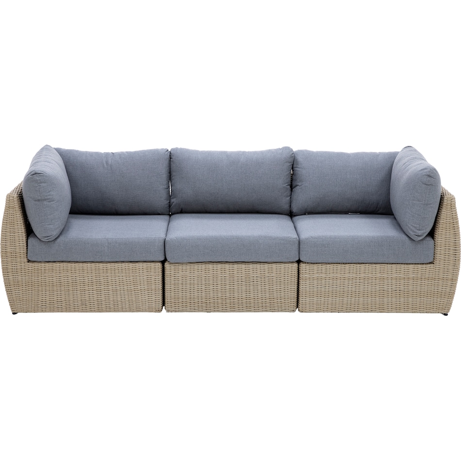 fori wicker h   sunbrella cast slate   to  inches pkg  