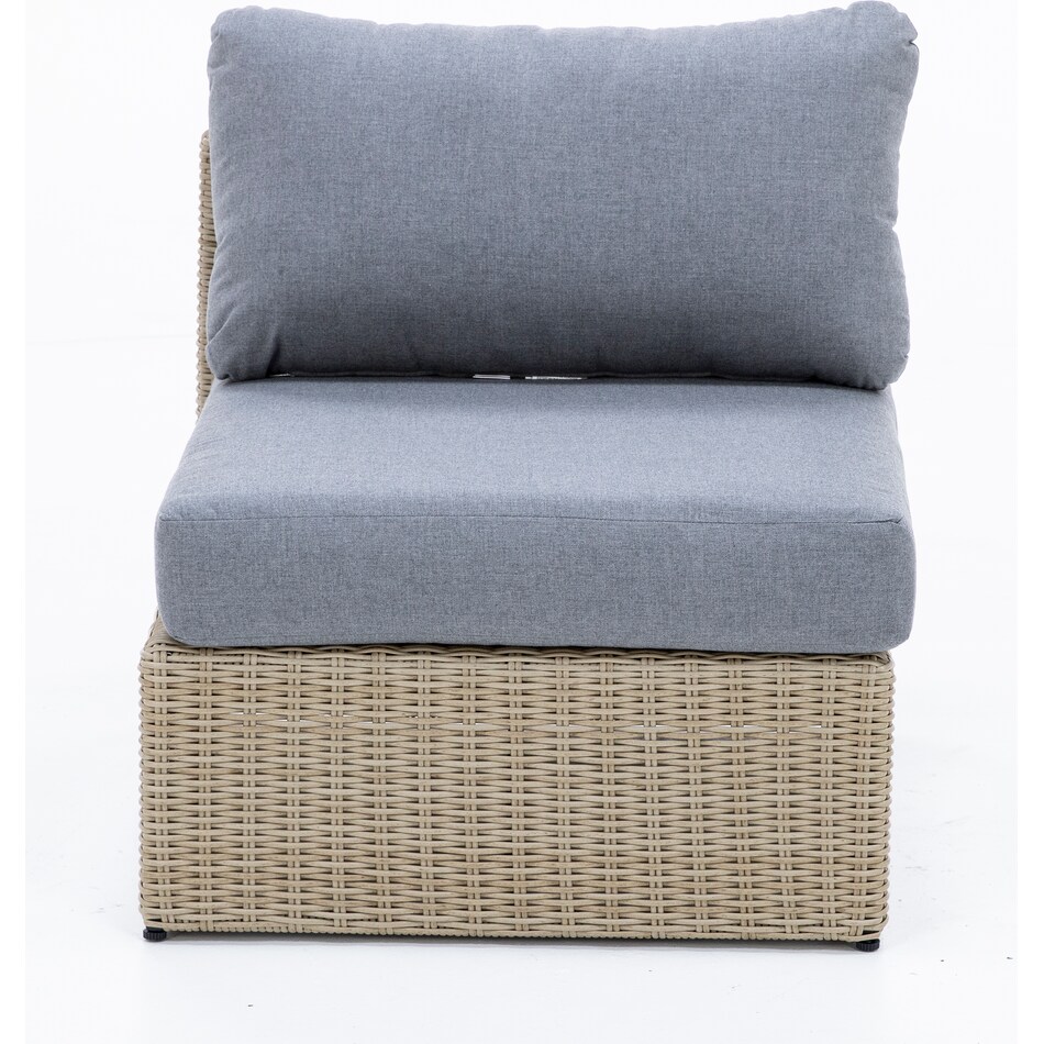 fori wicker h   sunbrella cast slate  club chair   