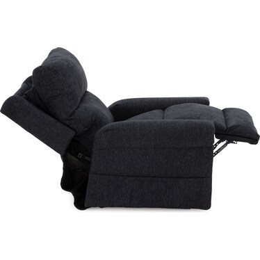 Yale Power Headrest Lift Chair With Heat and Massage in Marine