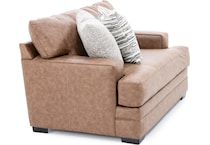 franklin corporation brown chair and a half z  
