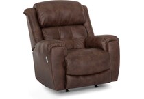 franklin corporation brown recliner   