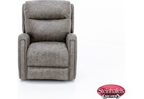 franklin corporation brown recliner  image z  