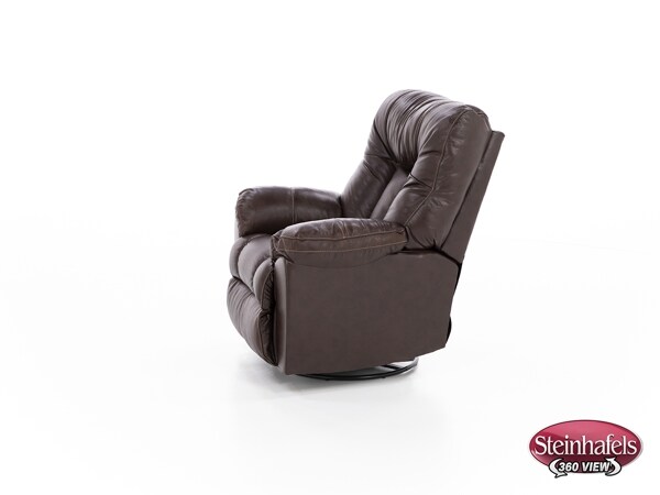 franklin corporation brown recliner  image   