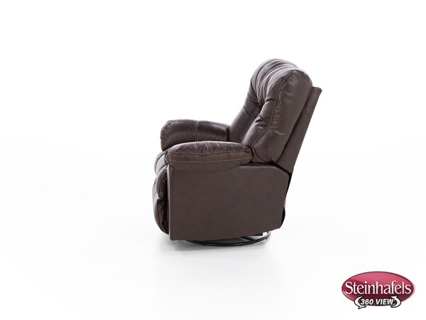 franklin corporation brown recliner  image   