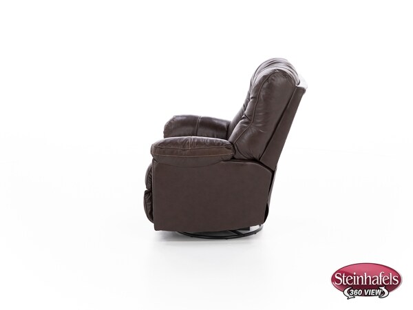 franklin corporation brown recliner  image   