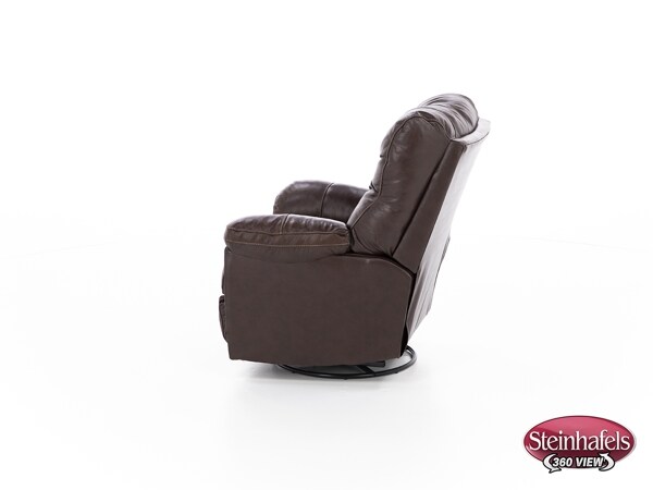 franklin corporation brown recliner  image   