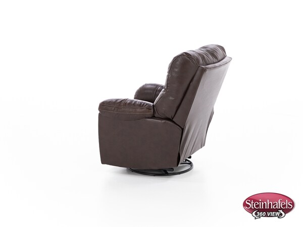franklin corporation brown recliner  image   