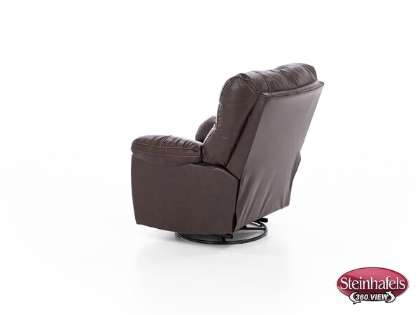 franklin corporation brown recliner  image   