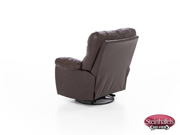 franklin corporation brown recliner  image   