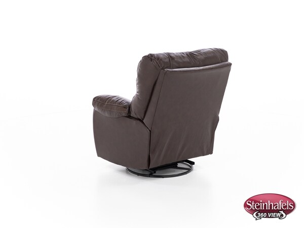 franklin corporation brown recliner  image   