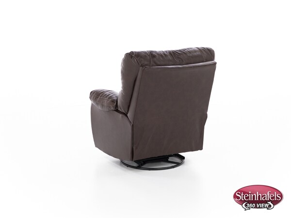 franklin corporation brown recliner  image   