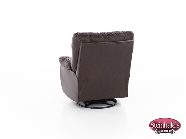 franklin corporation brown recliner  image   