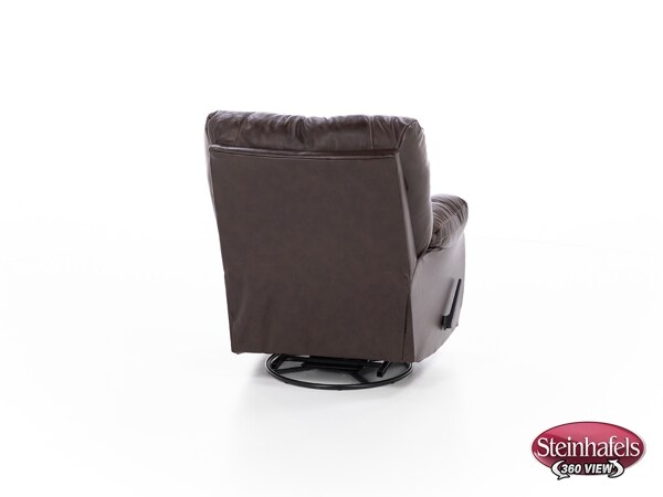franklin corporation brown recliner  image   