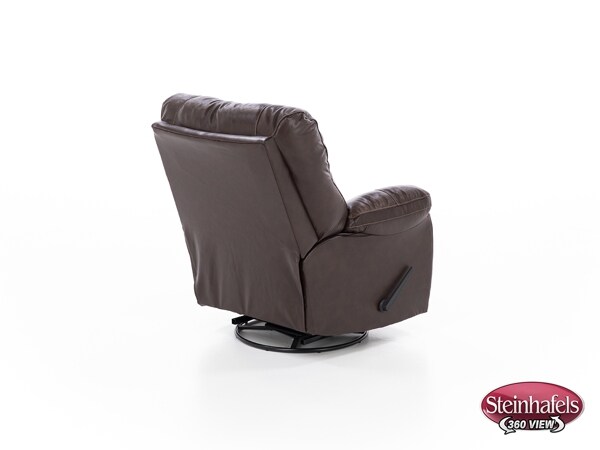 franklin corporation brown recliner  image   