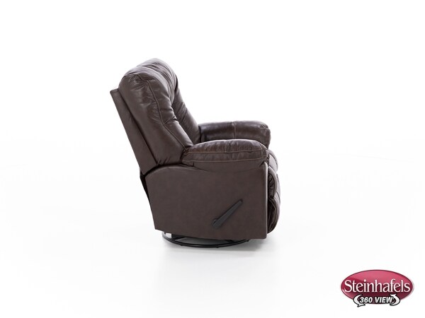 franklin corporation brown recliner  image   