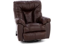 franklin corporation brown recliner   