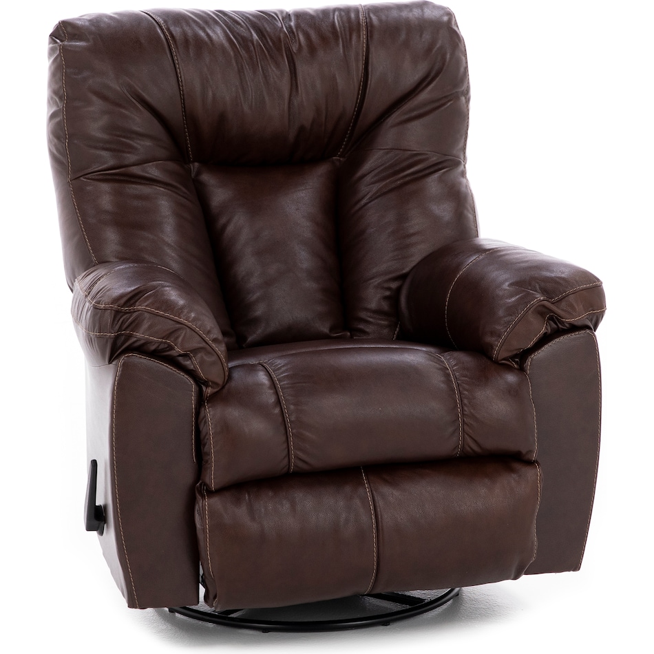 franklin corporation brown recliner   