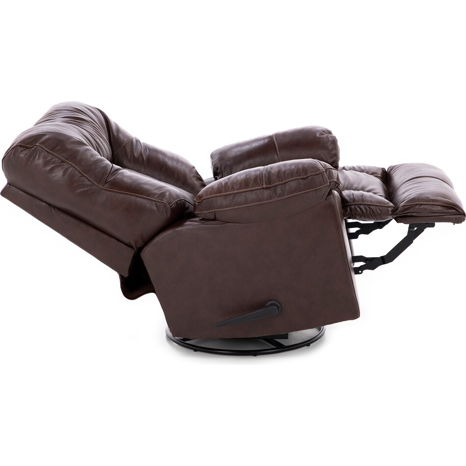 franklin corporation brown recliner   