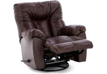franklin corporation brown recliner   