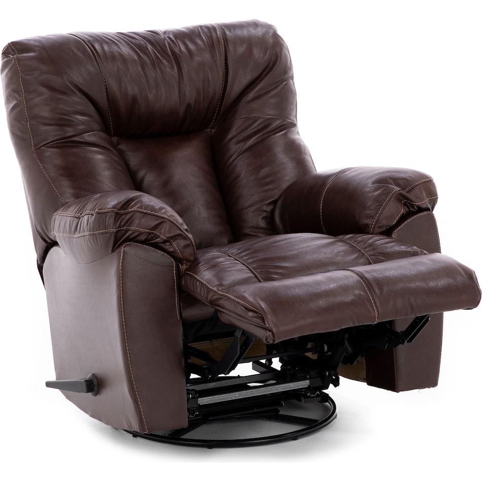 franklin corporation brown recliner   