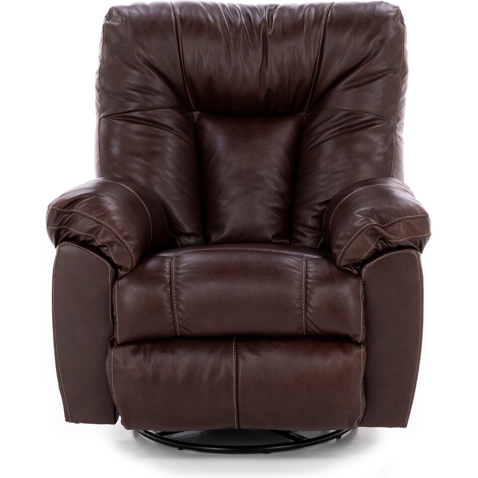franklin corporation brown recliner   