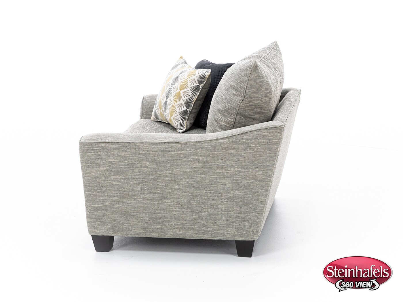 franklin corporation grey chair and a half  image   