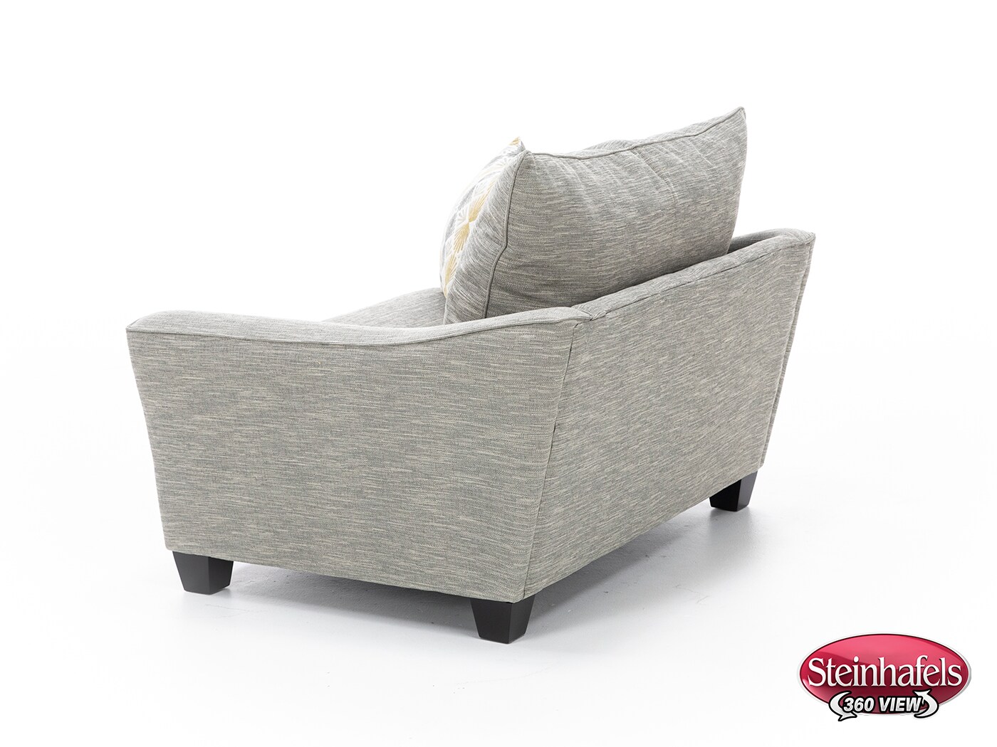 franklin corporation grey chair and a half  image   