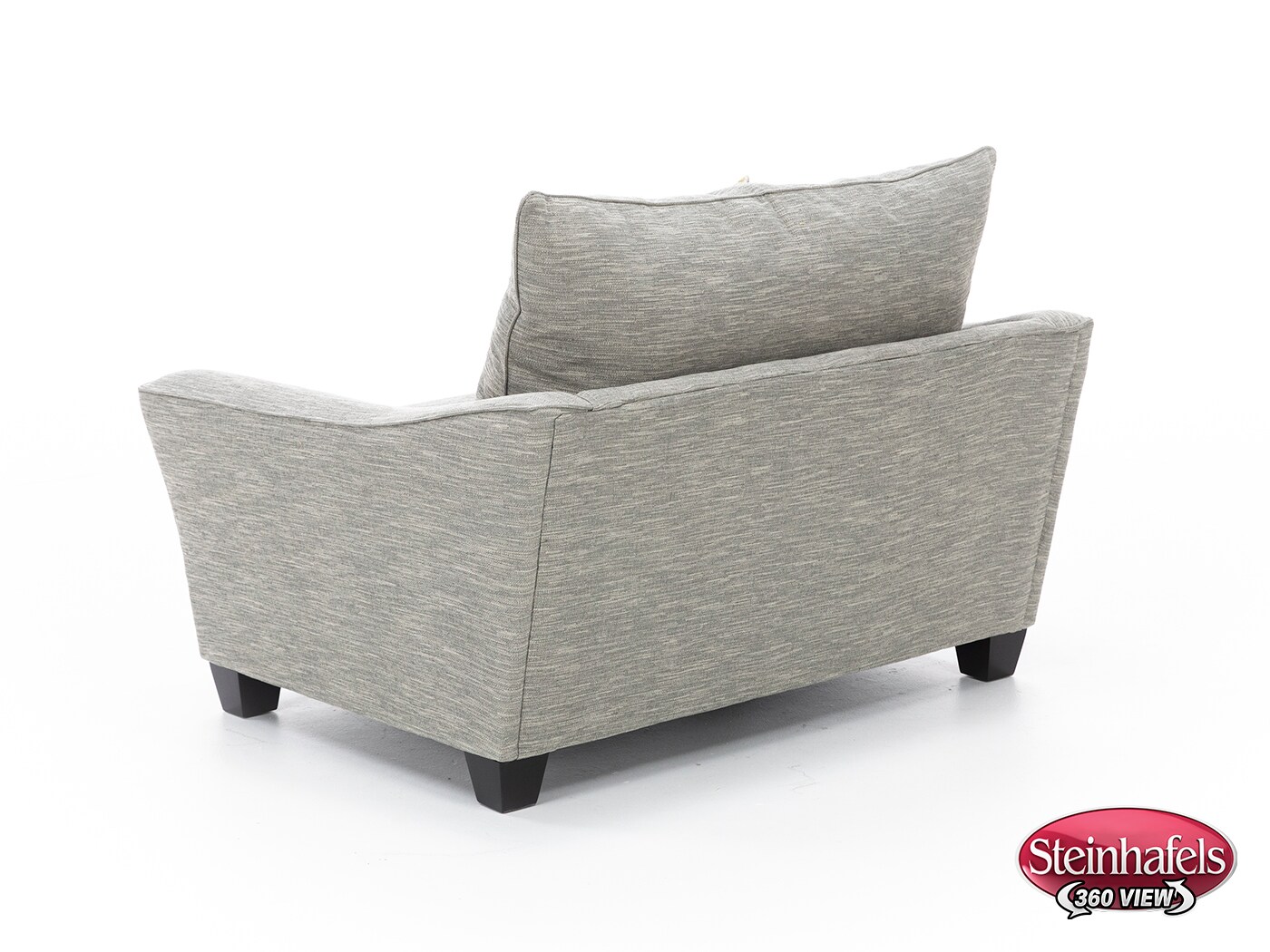 franklin corporation grey chair and a half  image   