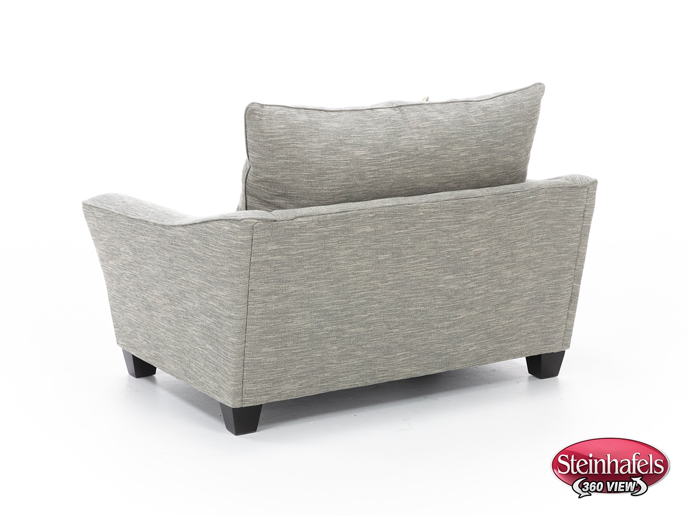franklin corporation grey chair and a half  image   