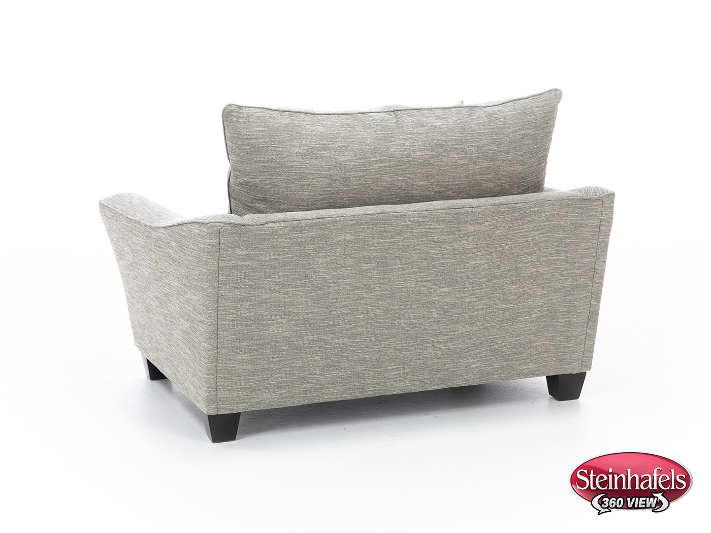 franklin corporation grey chair and a half  image   